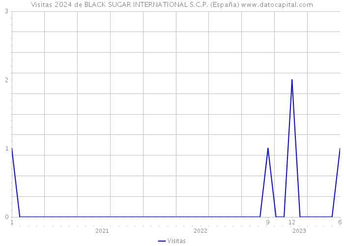 Visitas 2024 de BLACK SUGAR INTERNATIONAL S.C.P. (España) 