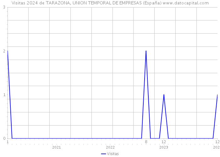 Visitas 2024 de TARAZONA, UNION TEMPORAL DE EMPRESAS (España) 