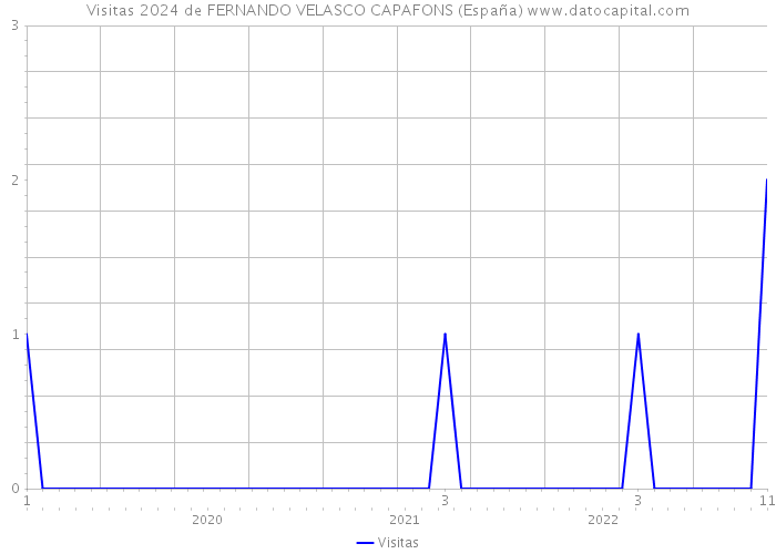 Visitas 2024 de FERNANDO VELASCO CAPAFONS (España) 