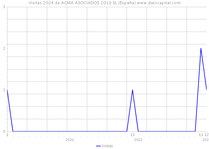 Visitas 2024 de AGMA ASOCIADOS 2019 SL (España) 