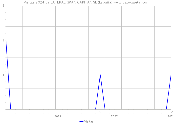 Visitas 2024 de LATERAL GRAN CAPITAN SL (España) 