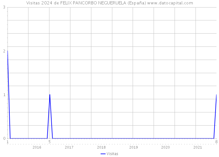 Visitas 2024 de FELIX PANCORBO NEGUERUELA (España) 
