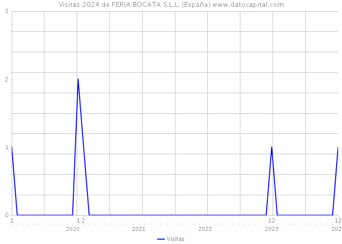 Visitas 2024 de FERIA BOCATA S.L.L. (España) 