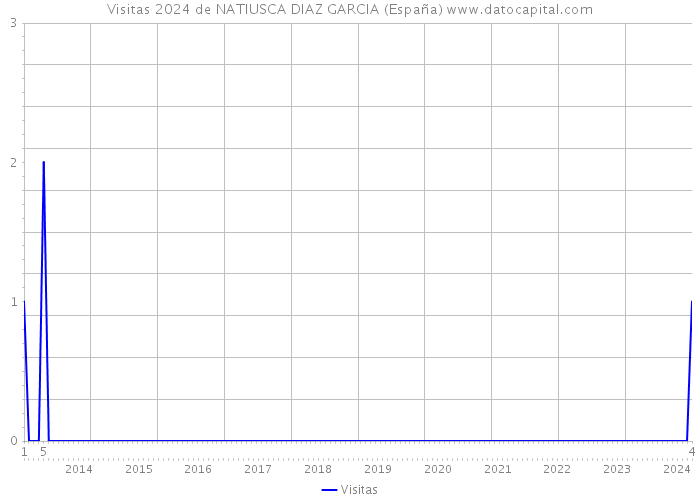 Visitas 2024 de NATIUSCA DIAZ GARCIA (España) 