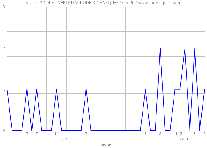 Visitas 2024 de VERONICA RODEIRO VAZQUEZ (España) 