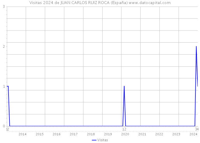 Visitas 2024 de JUAN CARLOS RUIZ ROCA (España) 