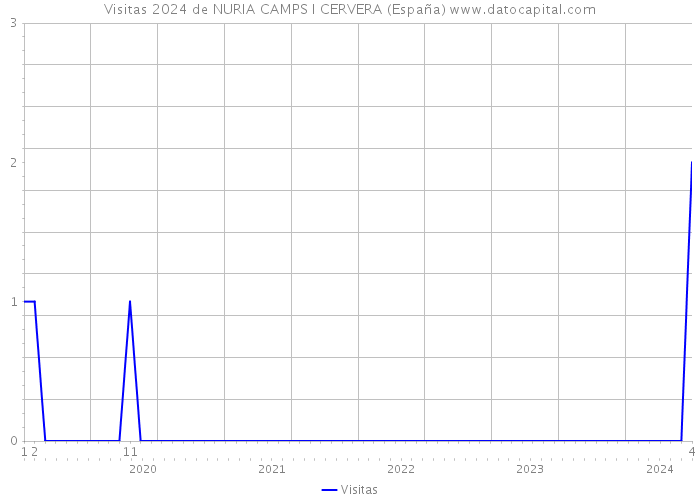 Visitas 2024 de NURIA CAMPS I CERVERA (España) 