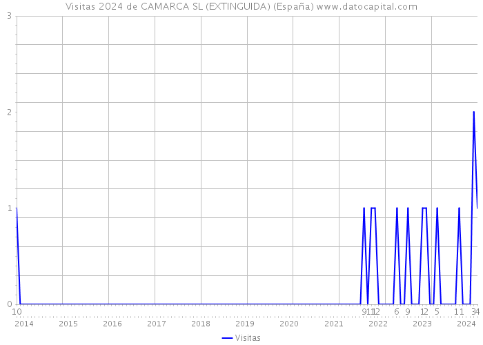 Visitas 2024 de CAMARCA SL (EXTINGUIDA) (España) 