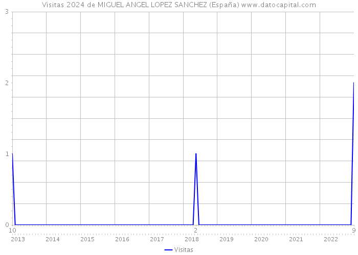 Visitas 2024 de MIGUEL ANGEL LOPEZ SANCHEZ (España) 
