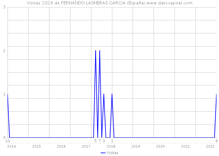 Visitas 2024 de FERNANDO LASHERAS GARCIA (España) 