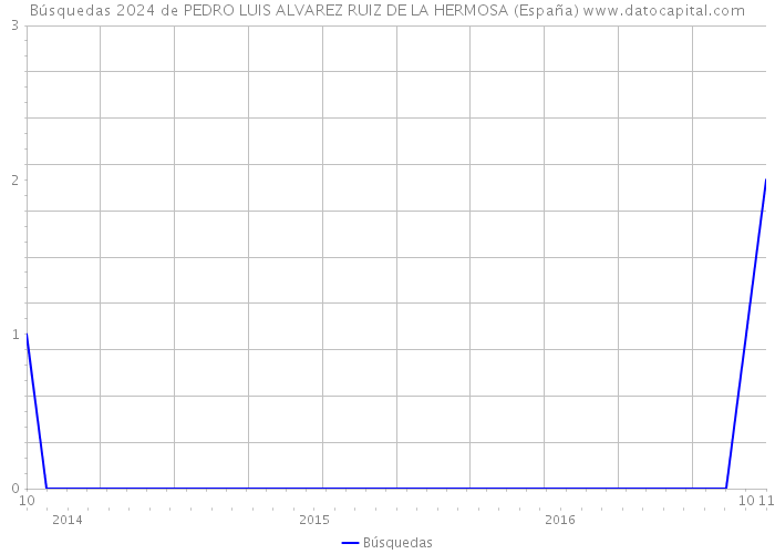 Búsquedas 2024 de PEDRO LUIS ALVAREZ RUIZ DE LA HERMOSA (España) 