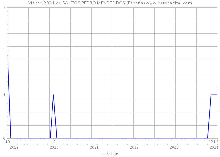 Visitas 2024 de SANTOS PEDRO MENDES DOS (España) 