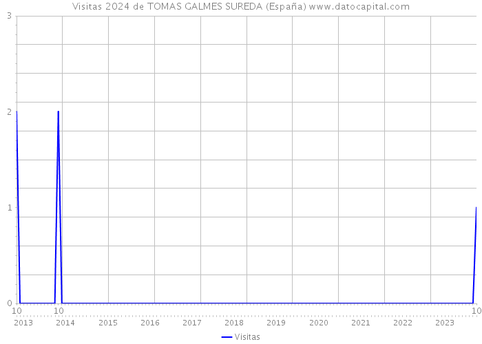 Visitas 2024 de TOMAS GALMES SUREDA (España) 