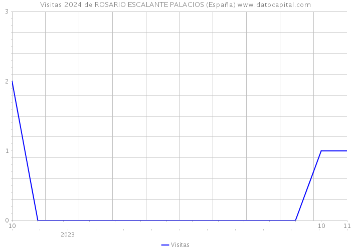 Visitas 2024 de ROSARIO ESCALANTE PALACIOS (España) 