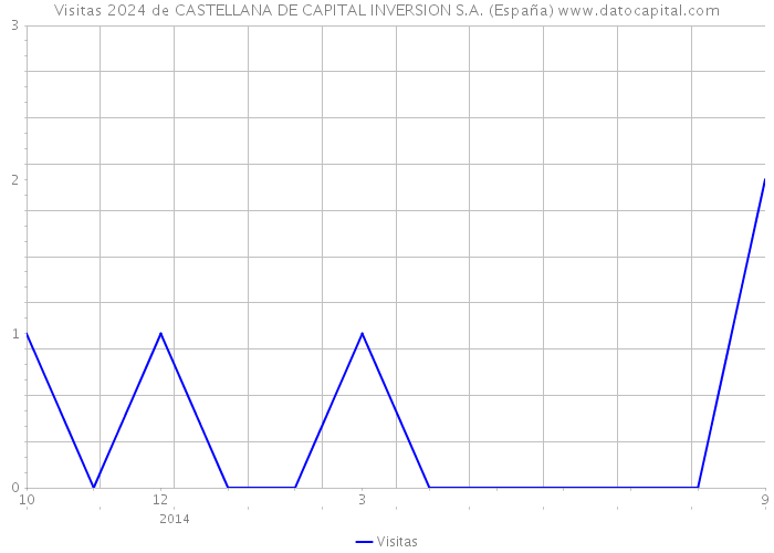 Visitas 2024 de CASTELLANA DE CAPITAL INVERSION S.A. (España) 