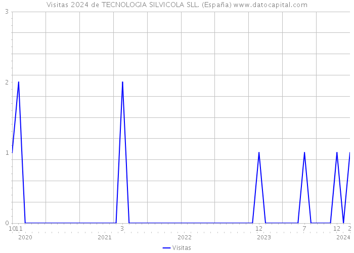 Visitas 2024 de TECNOLOGIA SILVICOLA SLL. (España) 