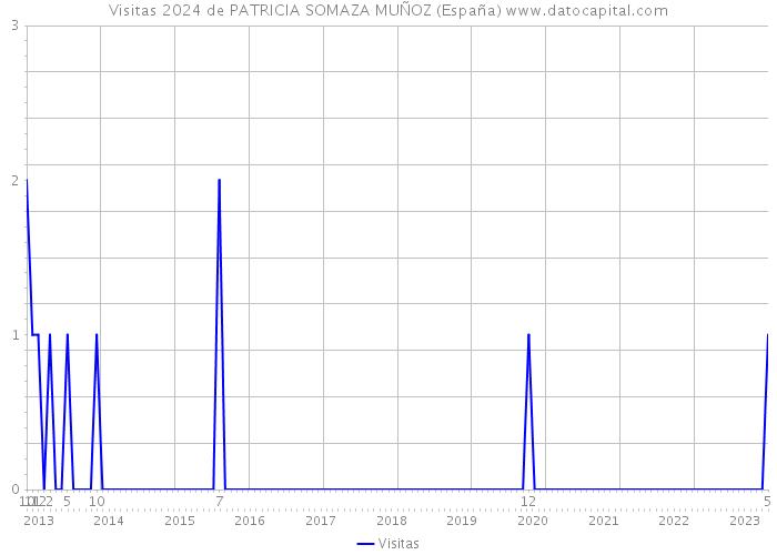 Visitas 2024 de PATRICIA SOMAZA MUÑOZ (España) 
