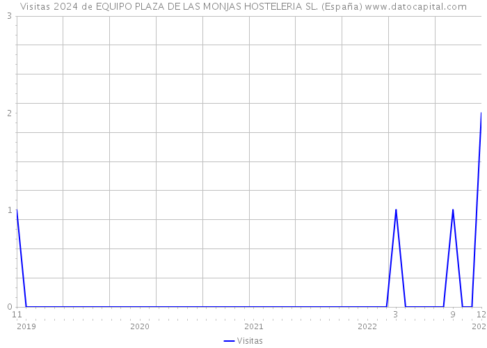 Visitas 2024 de EQUIPO PLAZA DE LAS MONJAS HOSTELERIA SL. (España) 