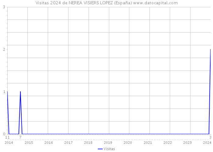 Visitas 2024 de NEREA VISIERS LOPEZ (España) 