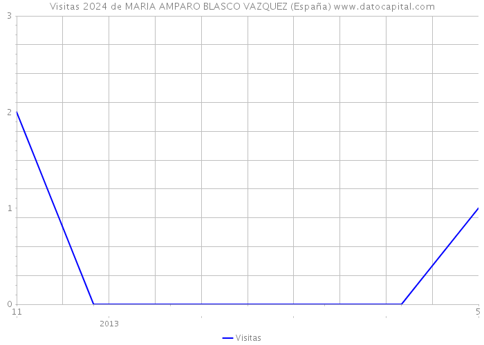 Visitas 2024 de MARIA AMPARO BLASCO VAZQUEZ (España) 