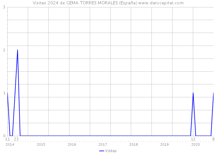 Visitas 2024 de GEMA TORRES MORALES (España) 