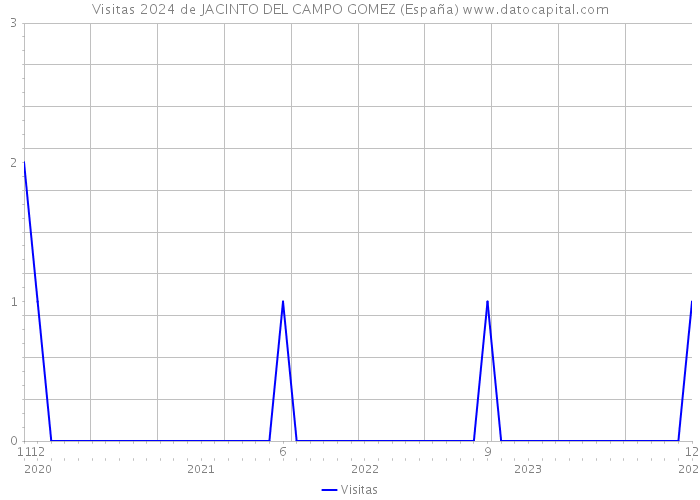Visitas 2024 de JACINTO DEL CAMPO GOMEZ (España) 