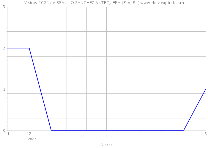 Visitas 2024 de BRAULIO SANCHEZ ANTEQUERA (España) 