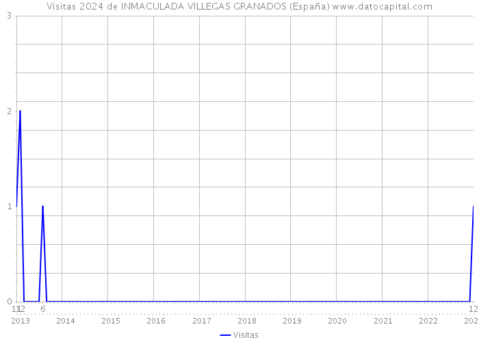 Visitas 2024 de INMACULADA VILLEGAS GRANADOS (España) 
