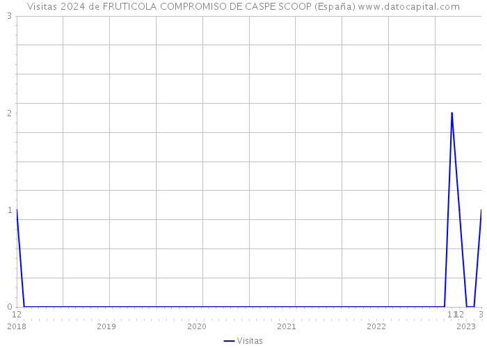 Visitas 2024 de FRUTICOLA COMPROMISO DE CASPE SCOOP (España) 