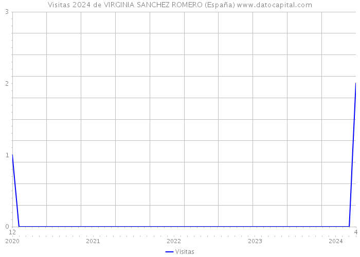 Visitas 2024 de VIRGINIA SANCHEZ ROMERO (España) 