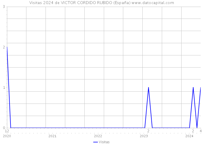 Visitas 2024 de VICTOR CORDIDO RUBIDO (España) 