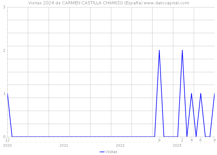Visitas 2024 de CARMEN CASTILLA CHAMIZO (España) 