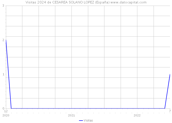 Visitas 2024 de CESAREA SOLANO LOPEZ (España) 