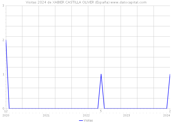 Visitas 2024 de XABIER CASTILLA OLIVER (España) 