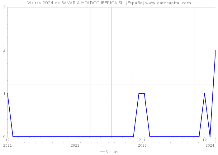 Visitas 2024 de BAVARIA HOLDCO IBERICA SL. (España) 