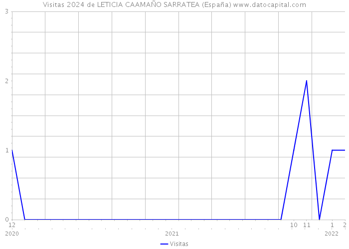Visitas 2024 de LETICIA CAAMAÑO SARRATEA (España) 