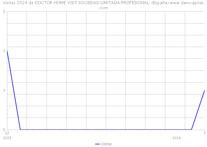 Visitas 2024 de DOCTOR HOME VISIT SOCIEDAD LIMITADA PROFESIONAL. (España) 