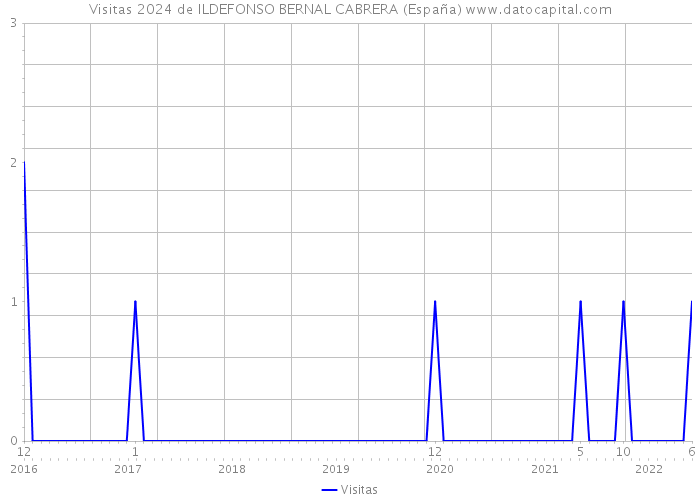 Visitas 2024 de ILDEFONSO BERNAL CABRERA (España) 