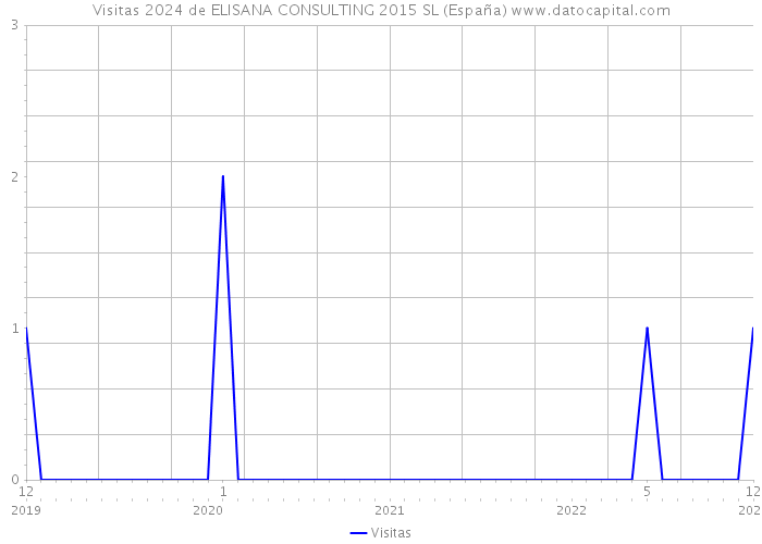 Visitas 2024 de ELISANA CONSULTING 2015 SL (España) 