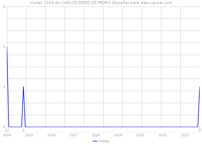 Visitas 2024 de CARLOS PEREZ DE PEDRO (España) 