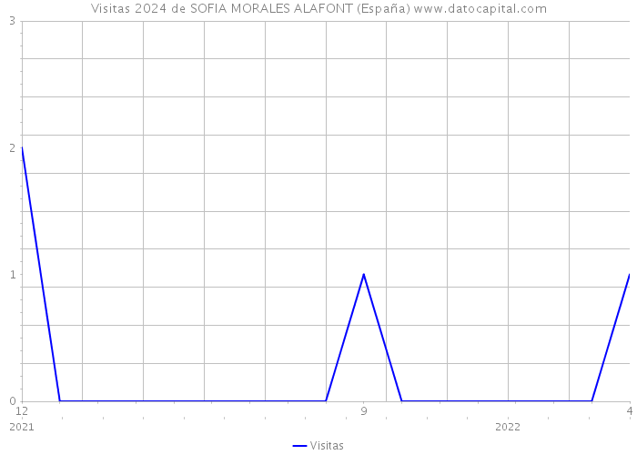 Visitas 2024 de SOFIA MORALES ALAFONT (España) 