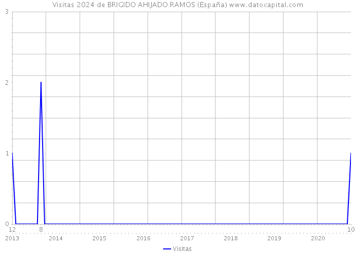 Visitas 2024 de BRIGIDO AHIJADO RAMOS (España) 