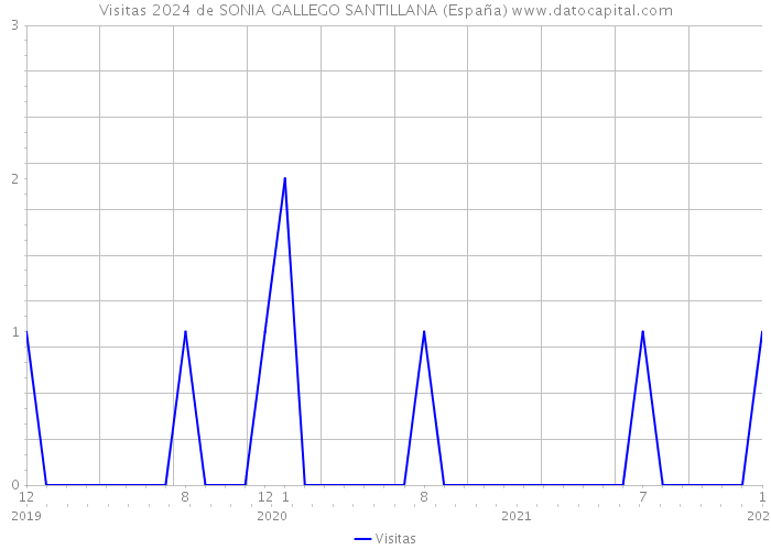 Visitas 2024 de SONIA GALLEGO SANTILLANA (España) 