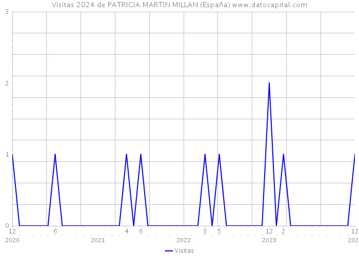 Visitas 2024 de PATRICIA MARTIN MILLAN (España) 