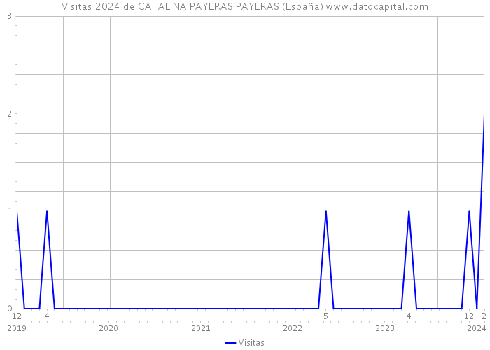 Visitas 2024 de CATALINA PAYERAS PAYERAS (España) 