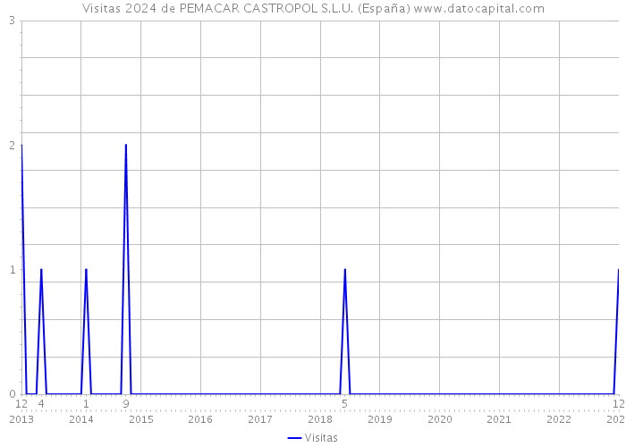 Visitas 2024 de PEMACAR CASTROPOL S.L.U. (España) 