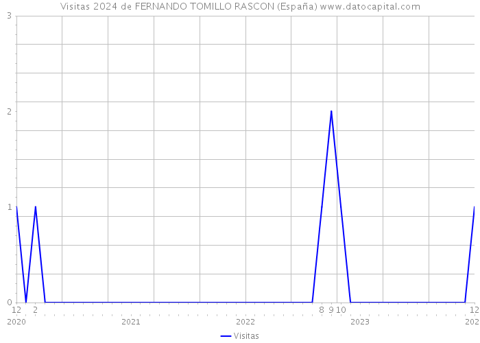 Visitas 2024 de FERNANDO TOMILLO RASCON (España) 