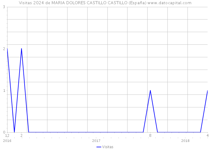 Visitas 2024 de MARIA DOLORES CASTILLO CASTILLO (España) 