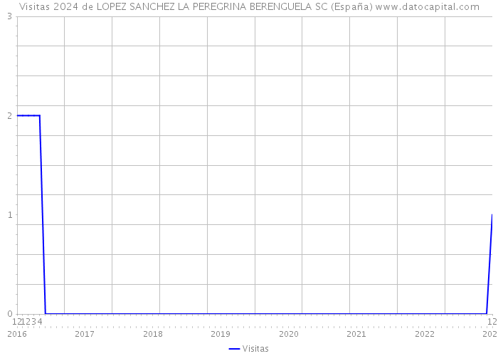 Visitas 2024 de LOPEZ SANCHEZ LA PEREGRINA BERENGUELA SC (España) 