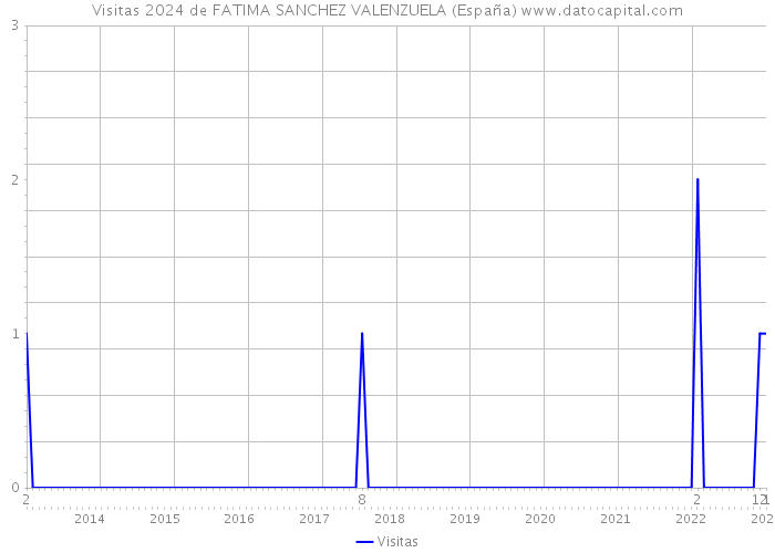 Visitas 2024 de FATIMA SANCHEZ VALENZUELA (España) 